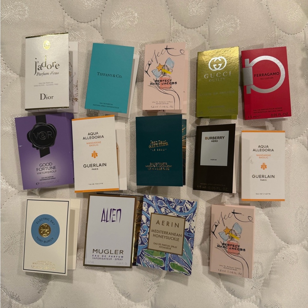 Assorted Perfume Sample Set - image 1